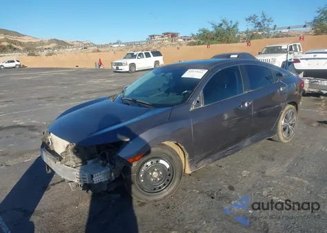 2017 Honda Civic Ex-T из США, поврежденный, VIN 2HGFC1F3XHH643862